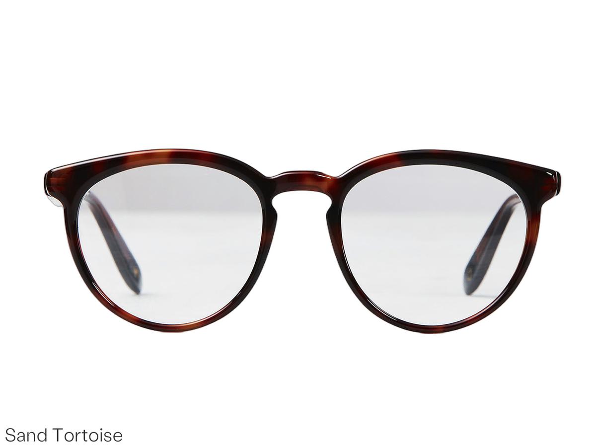 Lunettes de soleil Dick Moby Aalborg - Acétate biodégradable - Verres ZEISS UV400 - taille 51 mm, couleur « Sand Tortoise »