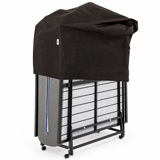 Lit pliant Best Life 90 x 200 - Lit d'appoint pliable - Lit pliant avec matelas - 1 personne - Lit pliant - Housse de rangement incluse