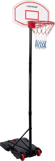 Dunlop Basketball Pole - anneau de basket avec support - 165 à 205 CM - set de basket - basket pour l'extérieur