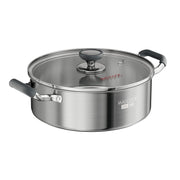 Marmite en acier inoxydable Maxcook - 30 cm - 6,5 litres