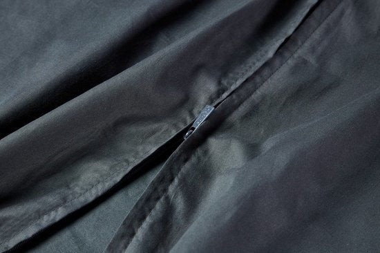 Calmzy Superior Chill - Housse de couette - Housse de couverture - 150 x 200 cm - Aéré - Respirant - Gris foncé