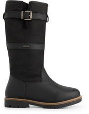 Travelin' Gronvik Femme - Bottes de plein air - Doublées de laine - Noir