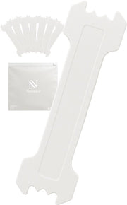 Nuvance Bandelettes nasales 100 pièces - Pansements nasaux - Transparent - Pansements anti-ronflement - Écarteur nasal - Ronflement - Meilleure respiration