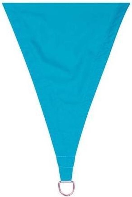 Perel Toile d'ombrage, hydrofuge, 5 x 5 m, 160 g/m², polyester, carré, bleu ciel