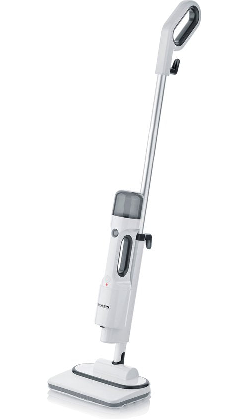 Severin SC 7142 - Nettoyeur vapeur 2 en 1 avec accessoires multifonctions - Cordon d'alimentation de 7 mètres