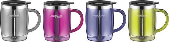 Tasse de bureau isotherme, 0,35 litre, bleue