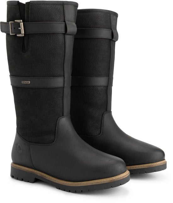 Travelin' Gronvik Homme - Bottes de plein air - Doublées de laine - Noir