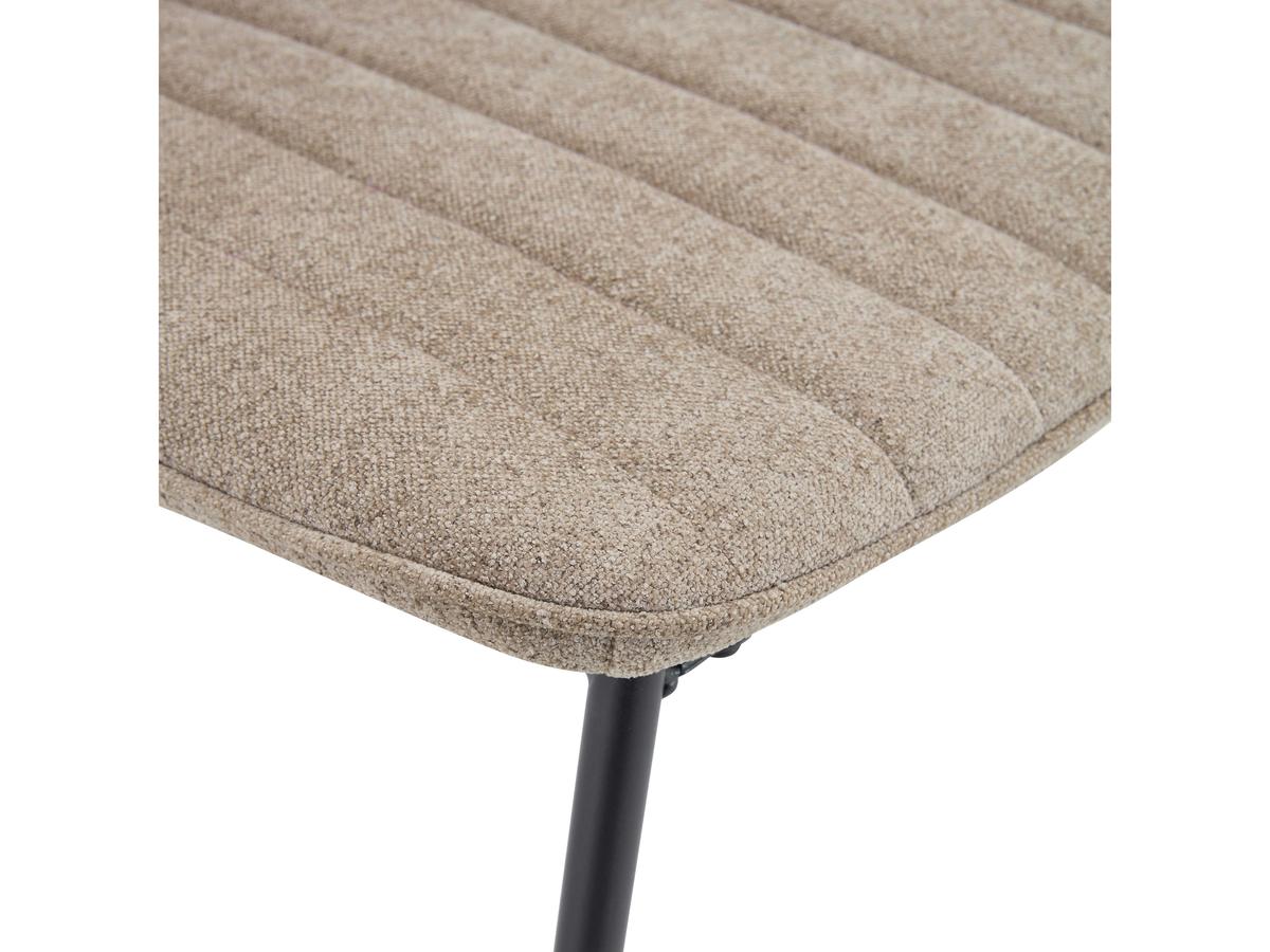 Chaise de salle à manger Multifurn Sol - Lot de deux - Taupe - taille standard