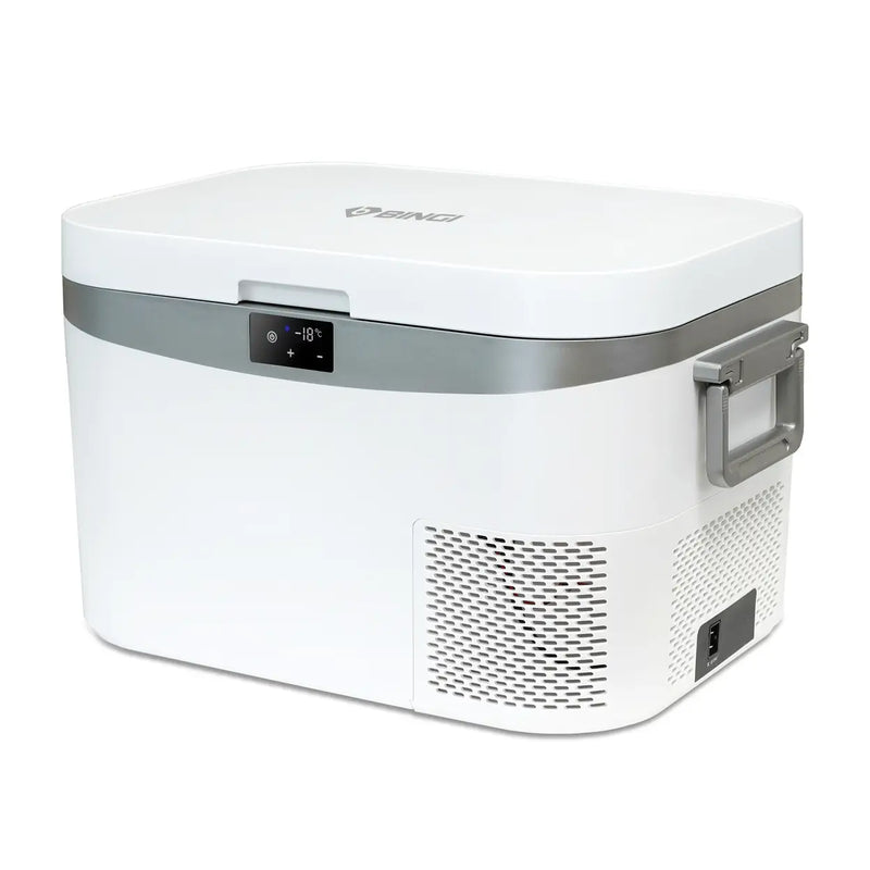 Glacière portable à compresseur Bingi 12,8 L - Multitension 12 V/24 V/230 V - 46,5 x 32 x 28 cm