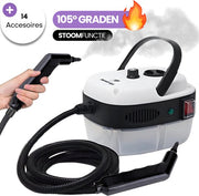 Nettoyeur vapeur Hendriqs® XL 105 °C - Nettoyeur vapeur 1,5 L pour cuisine, salle de bains et barbecue - Nettoyeur vapeur à main - Appareil de nettoyage à vapeur - Nettoyeur vapeur portable - Nettoyeur à vapeur - Machine de nettoyage - Nettoyeur de taches
