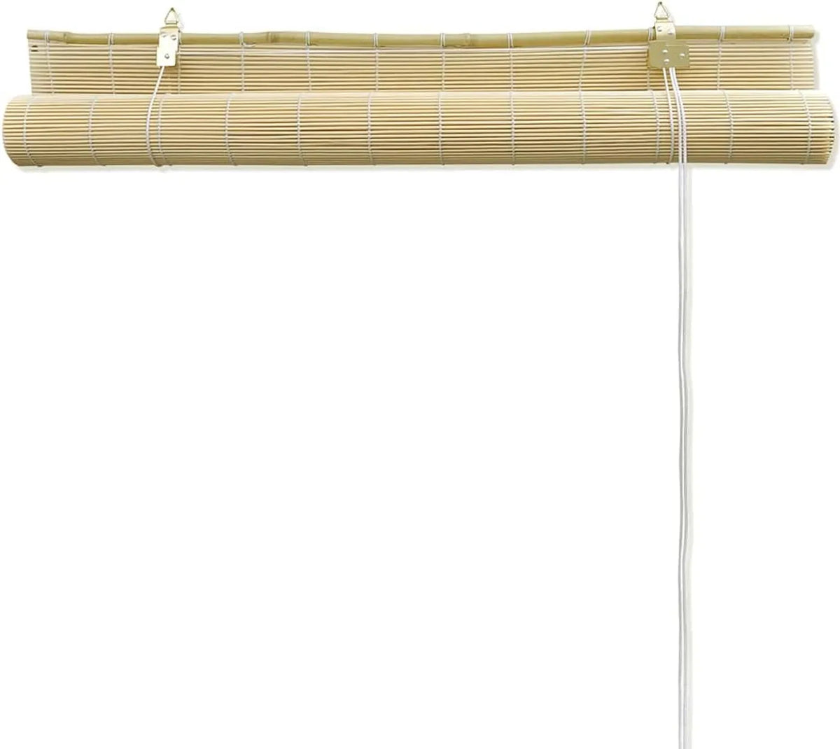 Store en bambou vidaXL - 80 x 220 cm - Couleur naturelle - Filtre la lumière et préserve l'intimité