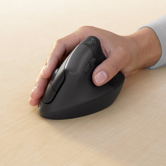 Série Logitech Lift - Souris verticale - 4 000 DPI - Sans fil