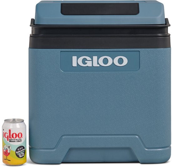 Igloo - IE27 DC - Glacière thermoélectrique – 12 V CC – 26 L – Couleur : bleu