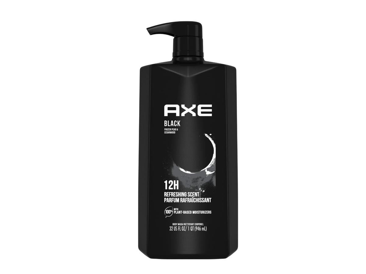 Gel douche Axe Black - Parfum rafraîchissant - 3 x 1 litre