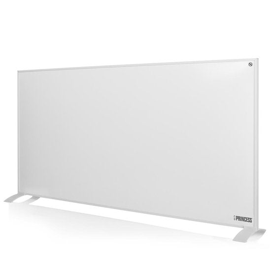 Panneau infrarouge – Radiateur électrique Princess 700 W - 125 x 65 cm - Radiateur infrarouge - Panneau chauffant infrarouge 348070 – Application mobile incluse – Intelligent - Wi-Fi - avec application - Autonome/Montage mural - Économe en énergie - Panne