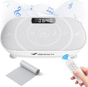Plaque vibrante Merach Whole Body Workout – 10 vitesses – Gris – Silicone et métal