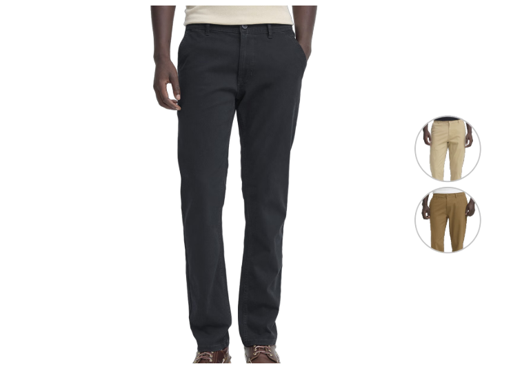 Pantalon chino Blend Mason pour homme - Coupe classique - Extensible - Coton - Réf. 20720759