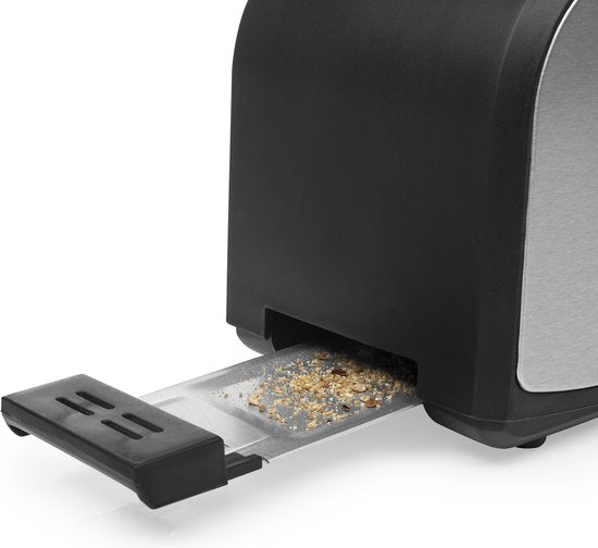 Grille-pain Tristar BR-1046 - 1 400 W - 7 niveaux de brunissage - 2 fentes pour 4 tranches de pain - acier inoxydable