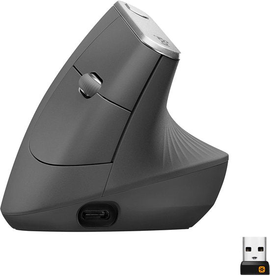 Logitech MX Vertical - Souris ergonomique sans fil - Gris