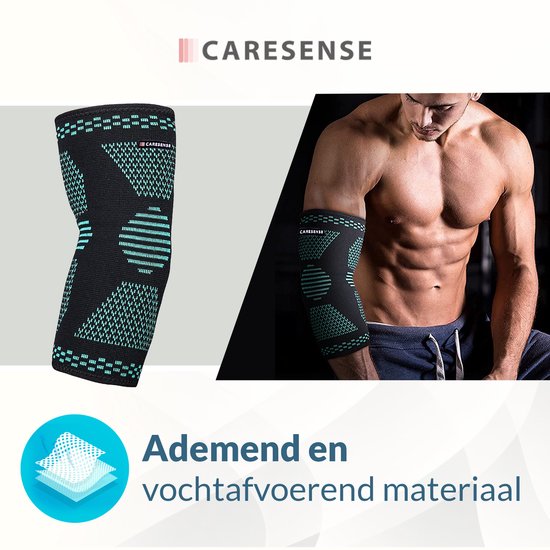 Caresense Elbow Brace - Attelle de bras pour le tennis - Attelle de coude - taille L