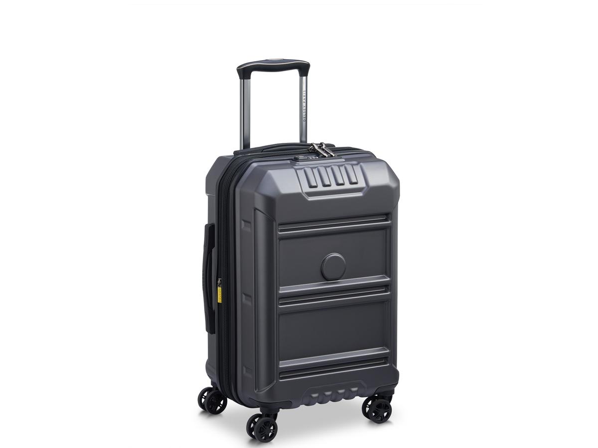 Ensemble de valises à roulettes Delsey Rempart - 2 pièces - 55 cm et 80 cm - Anthracite