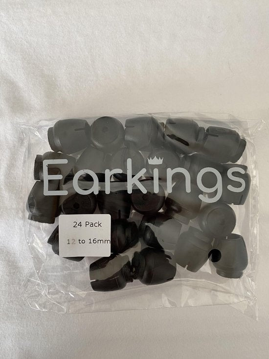 Protecteurs de pieds de chaises Protecteur de sol Ø12-16 mm - Capuchons de pieds de chaises Capuchons de meubles 24 pièces - Capuchons de chaises ronds Protecteurs de sol Chaises - Noir