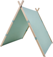 Sunny Como Play Tent Green - Tente Wigwam Tipi pour enfants - Poteaux en bois FSC - 123x106x107cm