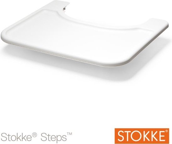 Stokke® Steps™ Kit pour bébé - Plateau repas - Blanc