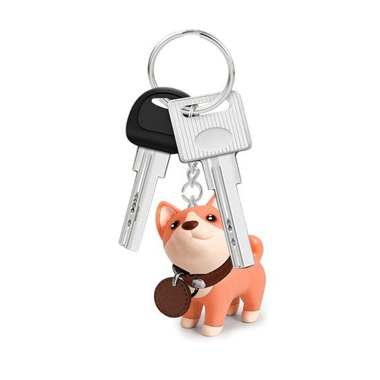 Porte-clés avec chaîne - 100 anneaux fendus pour porte-clés en acier inoxydable - Ensemble d'anneaux fendus pour pendentifs de clés - 25 mm - 100 pièces - Comprend un anneau de clé avec une maison
