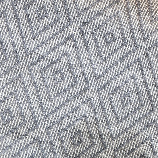 Tapis d'extérieur AXI Bali – Rectangulaire – 160 x 230 cm – Gris – Motif géométrique – Tapis d'extérieur – Résistant aux intempéries et aux UV – Tissage à plat – Tapis de jardin – Pour l'intérieur et l'extérieur
