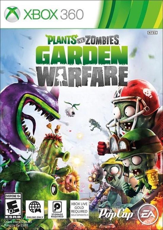 Electronic Arts Plants vs. Zombies Garden Warfare Xbox360, Xbox 360, Mode multijoueur