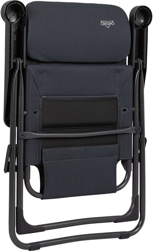 Crespo - Chaise pliante - AP/213 - Air-Deluxe - Extra compacte - Gris - Modèle 2025
