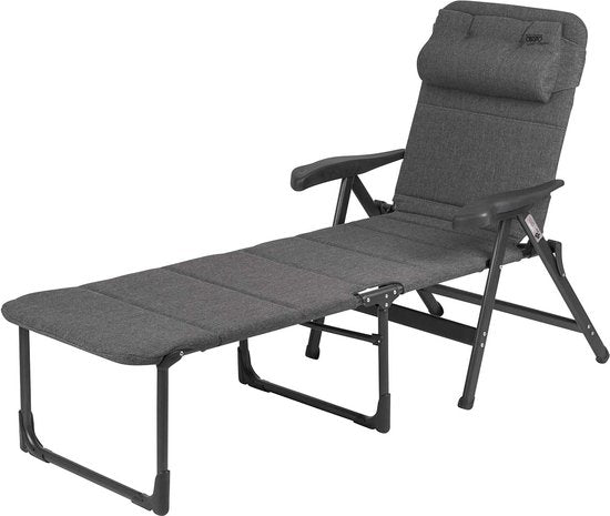 Crespo - Chaise longue - AP/733 - Tex-Supreme - Gris