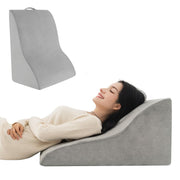 Coast Leg Lifting Cushion - Ergonomique Triangulaire - 51 x 32 x 63 cm - Gris