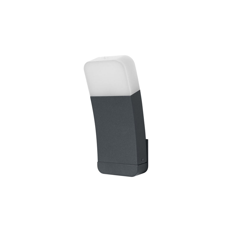 Ledvance Smart+ Wifi Wall Light Curve Dark Grey Outdoor 9W 520lm - 830 Warm White - RGBW - Dimmable