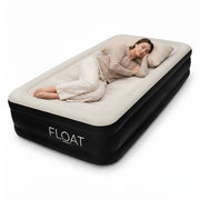 Matelas gonflable une place avec pompe électrique intégrée - 190 x 97 x 38 cm - Matelas gonflable automatique une place - Lit d'appoint Twin - FLOAT NimbusRest