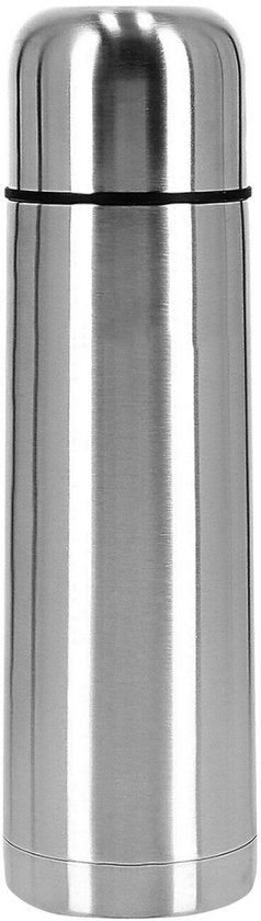 Bouteille isotherme - Tasse isotherme - Pichet isotherme - Pichet à double paroi - 0,5 litre - Acier inoxydable - Pour boissons chaudes et froides - E-book inclus