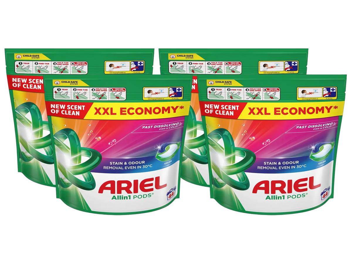 Capsules de lessive Ariel All-in-1 Color - 44 pièces - 176 g - Capsules pour linge de couleur