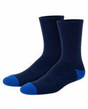 Chaussettes anti-transpiration Fibershirts - Longues - Bleu marine