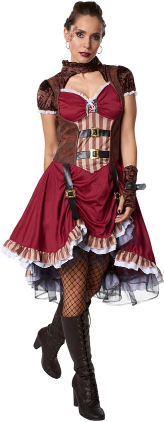 Dressforfun Steampunk noblewoman S - costume costume halloween dress up partywear carnaval costume partywear - 302295
