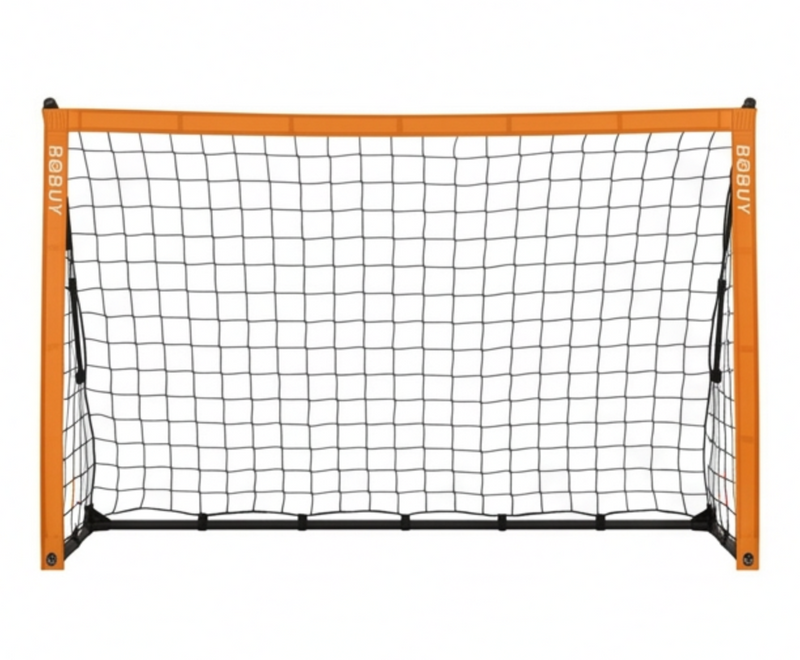 SoBuy But de football - Pop-up - 200 x 140 x 55 cm - Orange