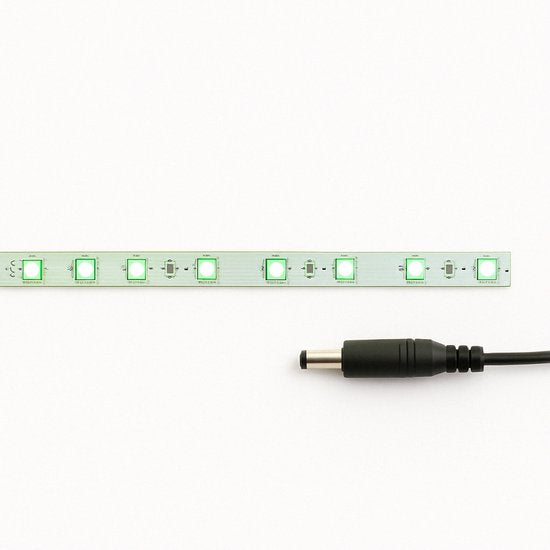 Module de bande LED – 78 LED – 39 cm – Vert – 12 V CC – 5,4 W – Autocollant