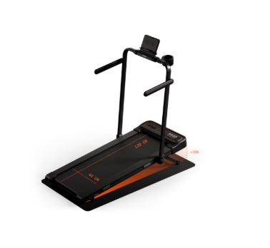 Tapis de course pliable Moov Run Plus - 120 x 44 cm - Inclinaison automatique de 15 %, vitesse maximale de 14 km/h
