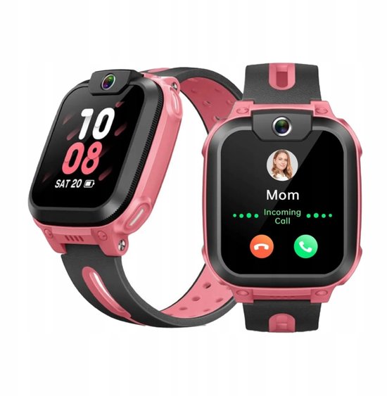 iMoo Z1 - Montre connectée pour enfants - Connexion 4G - IPX8 - Rose