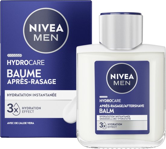NIVEA MEN HYDROCARE Baume après-rasage - Baume - Hydrate pendant 24 h - Baume après-rasage - 100 ml