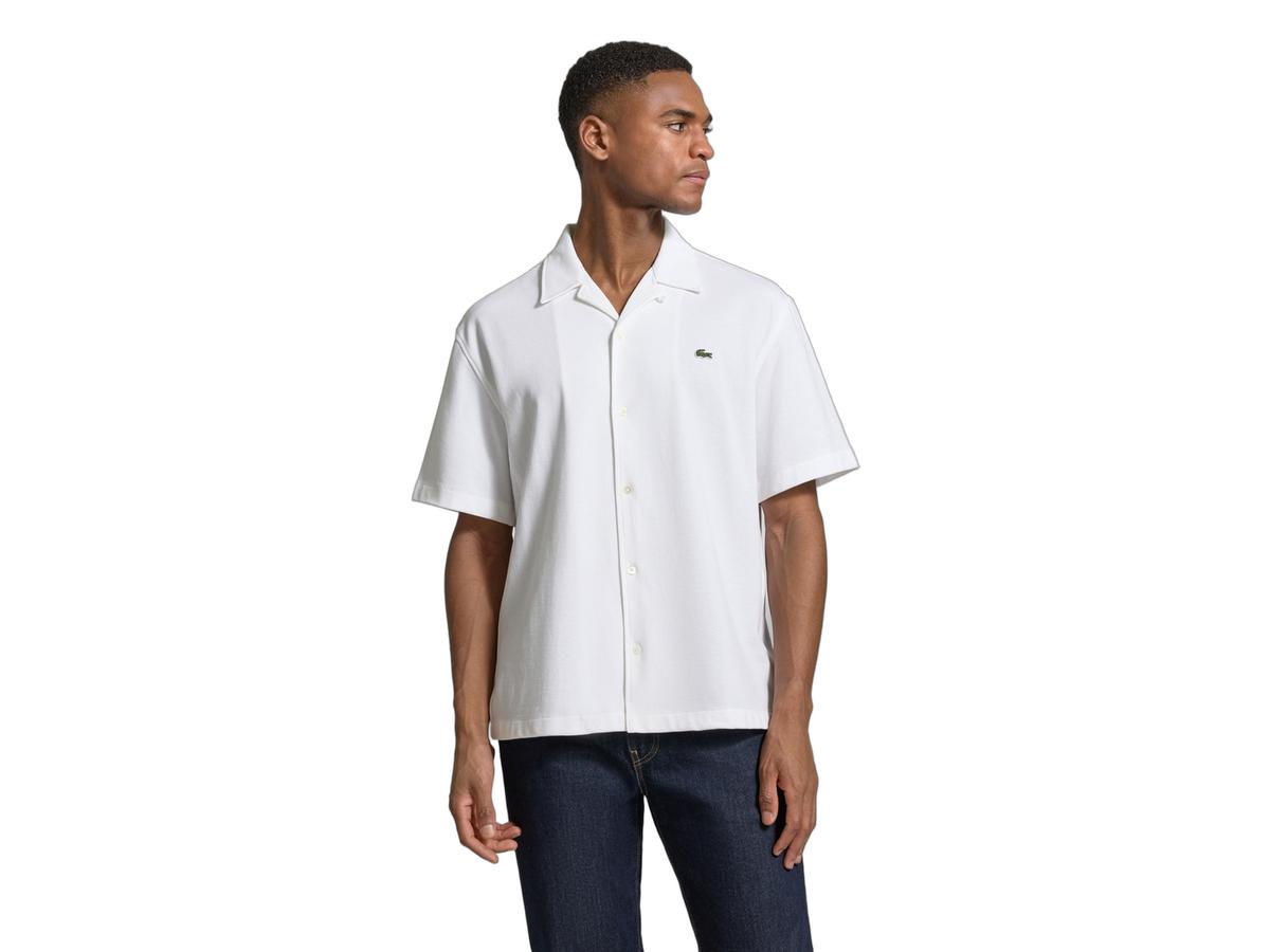 Chemise Lacoste - Coupe ample - Blanche - taille 39