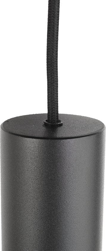 Steinhauer - lampe suspendue - Reflexion - noir - verre métal - lampe design - E27_GU10 - 3796ZW
