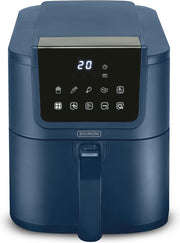 Bourgini Slimfit Airfryer XL Blue - Friteuse à air chaud - 5 litres - 1500W - sans PFAS
