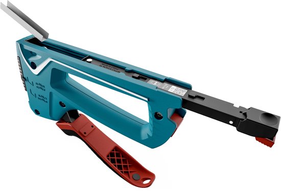 Novus Handtacker J-15 - Agrafeuse manuelle - pour agrafes A, D, H et G - pour la fixation, entre autres, de textiles, de cuir, de films, de papier, de liège et de plaques en plastique souple