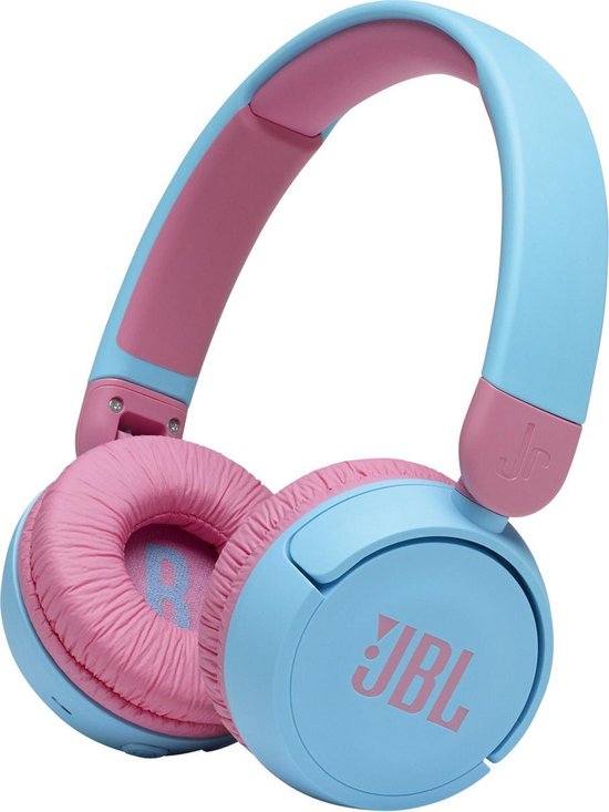 JBL JR310BT Kids - Casque sans fil supra-auriculaire - Bleu/Rose